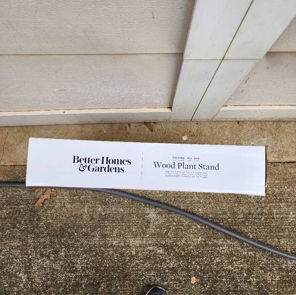 Better Homes & Gardens Folding Wood Plant Stand - Picture 3 of 8